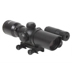 1.5-5 Riflescope with Attached Green Laser (FF13017)