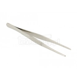 Metal lab tweezers 18cm length