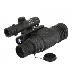 Dipol D125 1+ monocular with MK123 scope mount and 100mW IR laser