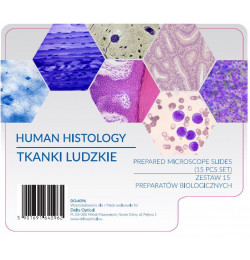 Tkanki ludzkie - zestaw preparatów (preparaty biologiczne, SKU: DO-4096)