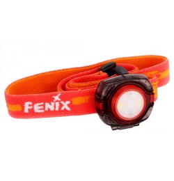 Latarka czołowa Fenix HL05 światło białe i czerwone, kolor: czerwony (