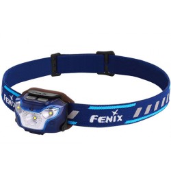 Fenix HL26R niebieska - latarka czołówka ładowana po USB, 450 lm