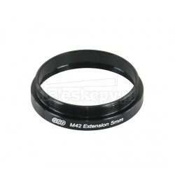 Pierścień dystansowy M42 Spacers extension ring 5 mm (extender, przedłużka T2-T2; GSO FF269)