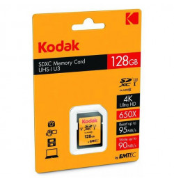 Kodak 128 GB SDXC UHS-I U3 (Class 10)