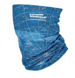 Astronomiczna chusta komin (z mapą nieba)