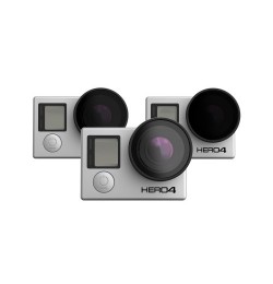 Polar Pro Frame 2.0-FPV Quadcopter Filter 3-Pack do GoPro HERO3 / HERO3+/ HERO4 (zestaw trzech filtrów do filmowania z drona)