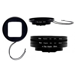 Adapter filtrowy 58 mm do GoPro Hero3+ (PowerBee)