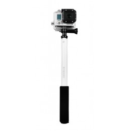 Ramię teleskopowe wysięgnik 94 cm do GoPro, kamer i aparatów (GEP94, PowerBee, monopod m.in. do autoportretów / selfie)