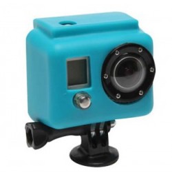 Silikonowa obudowa dla kamer GoPro HD Hero niebieska (XSories Silicone Cover)