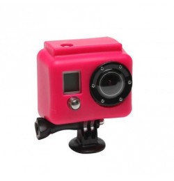 Silikonowa obudowa dla kamer GoPro HD Hero różowa (XSories Silicone Cover)